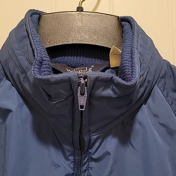 Woolrich Vintage Mens Royal Blue Windbreaker Size Small - Picture 2 of 13